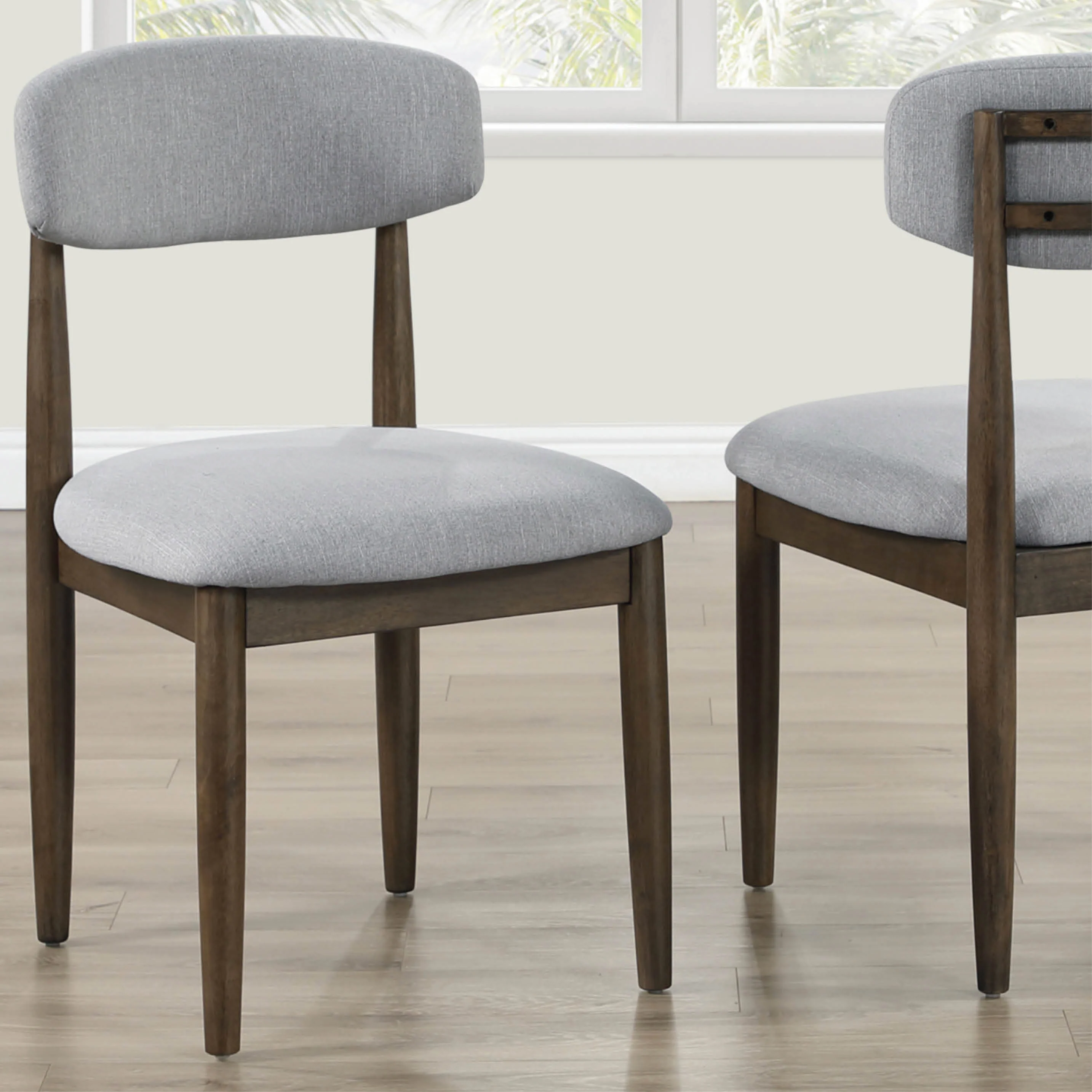 Cocoa 5 piece round dining set - Image 3