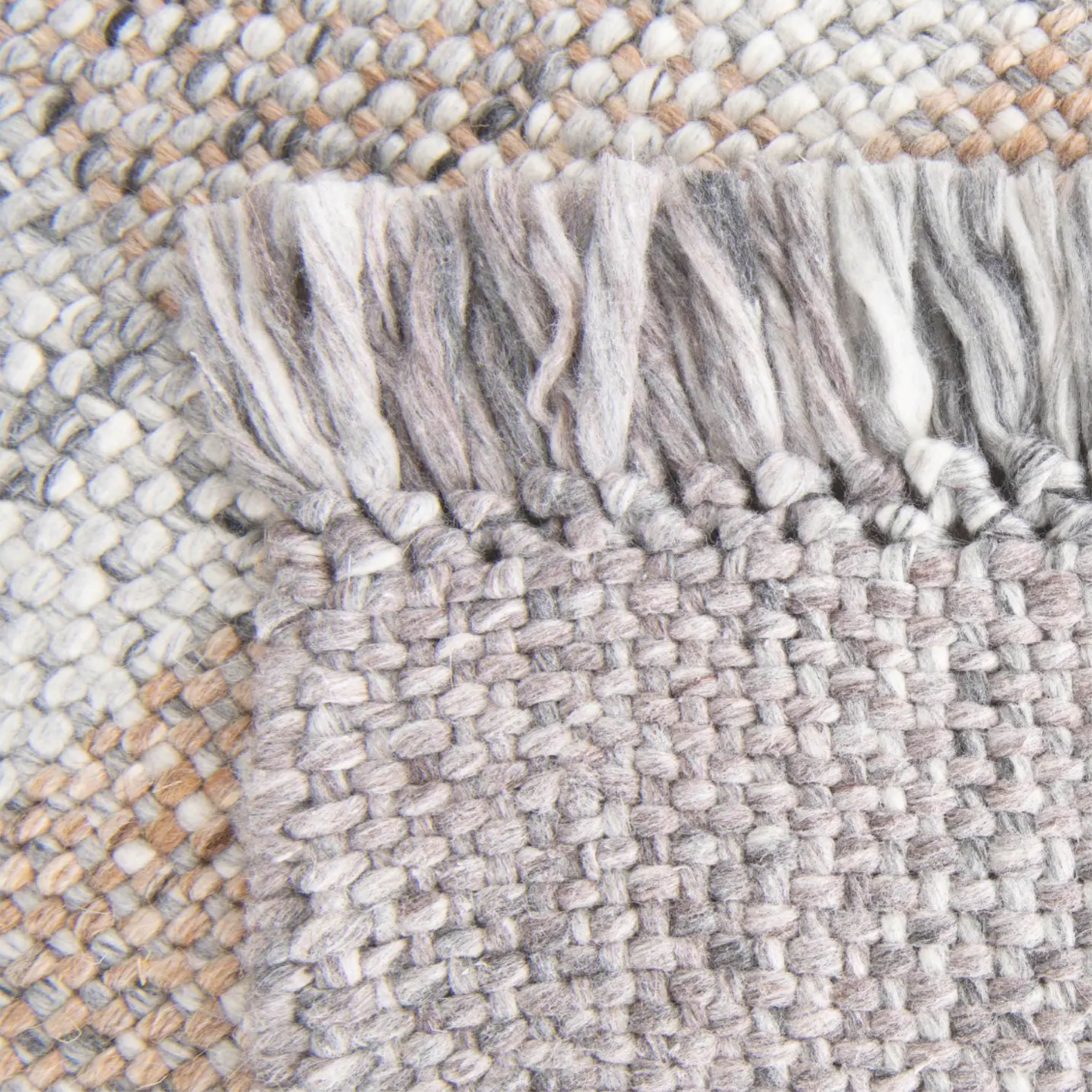 Desert plaid indoor outdoor washable rug - Image 3