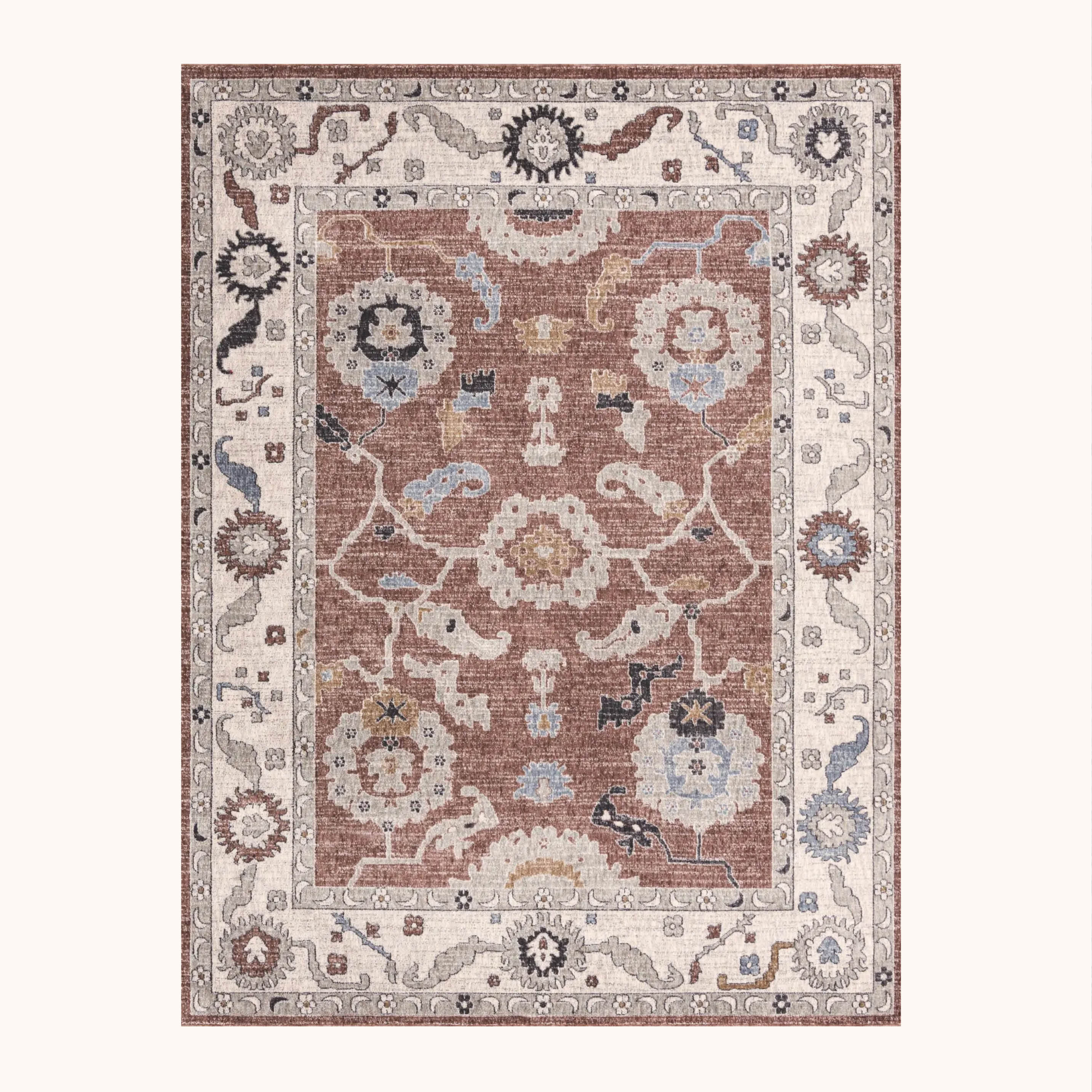 Eco traditional 100% recycled 8x10 rug - Image 4