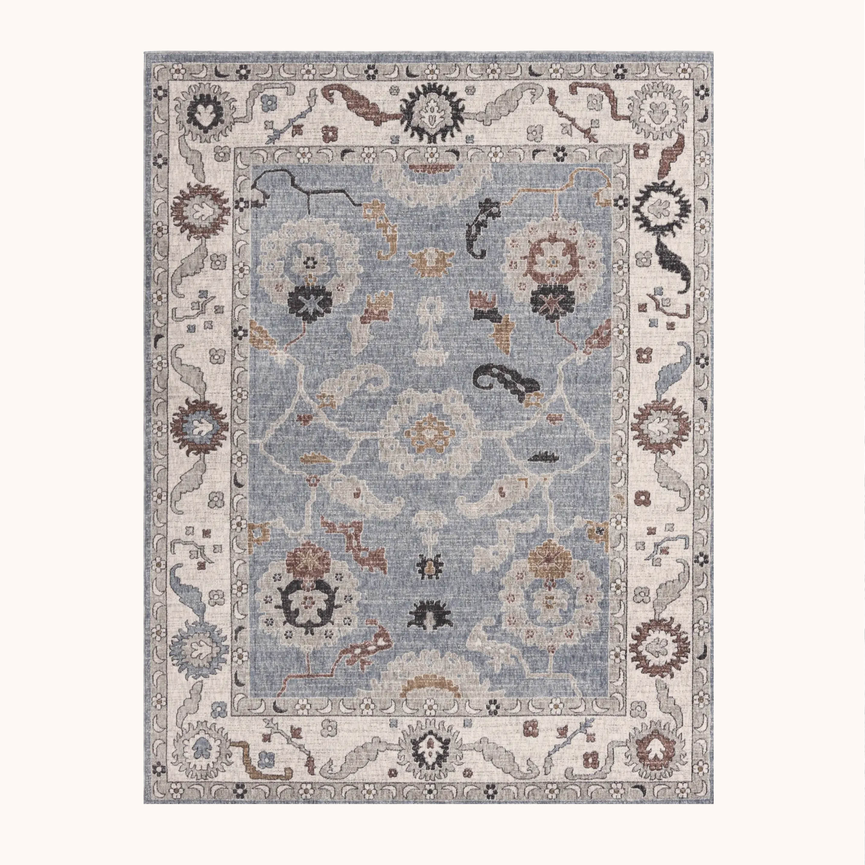 Eco traditional 100% recycled 8x10 rug - Image 7