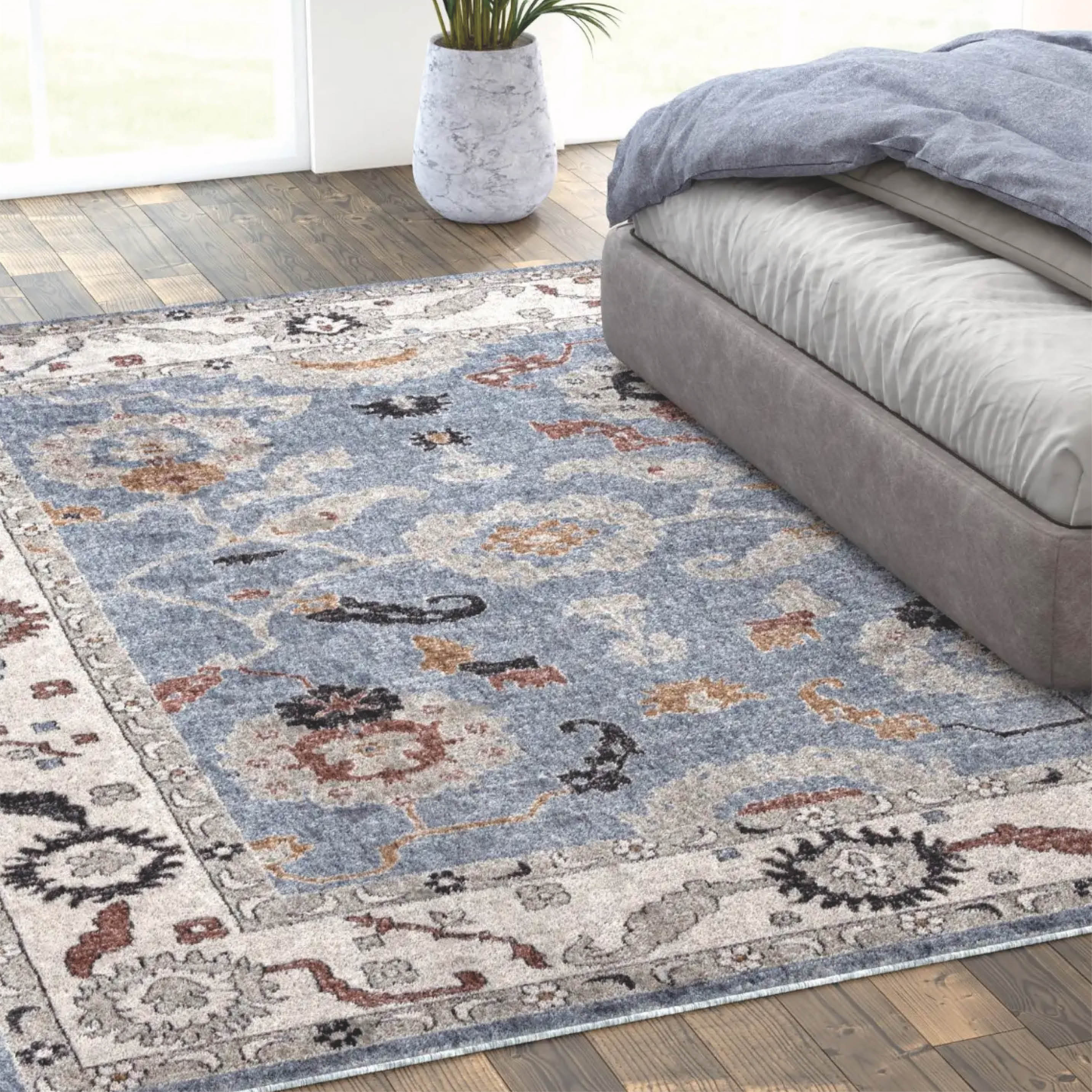 Eco traditional 100% recycled 8x10 rug - Image 8