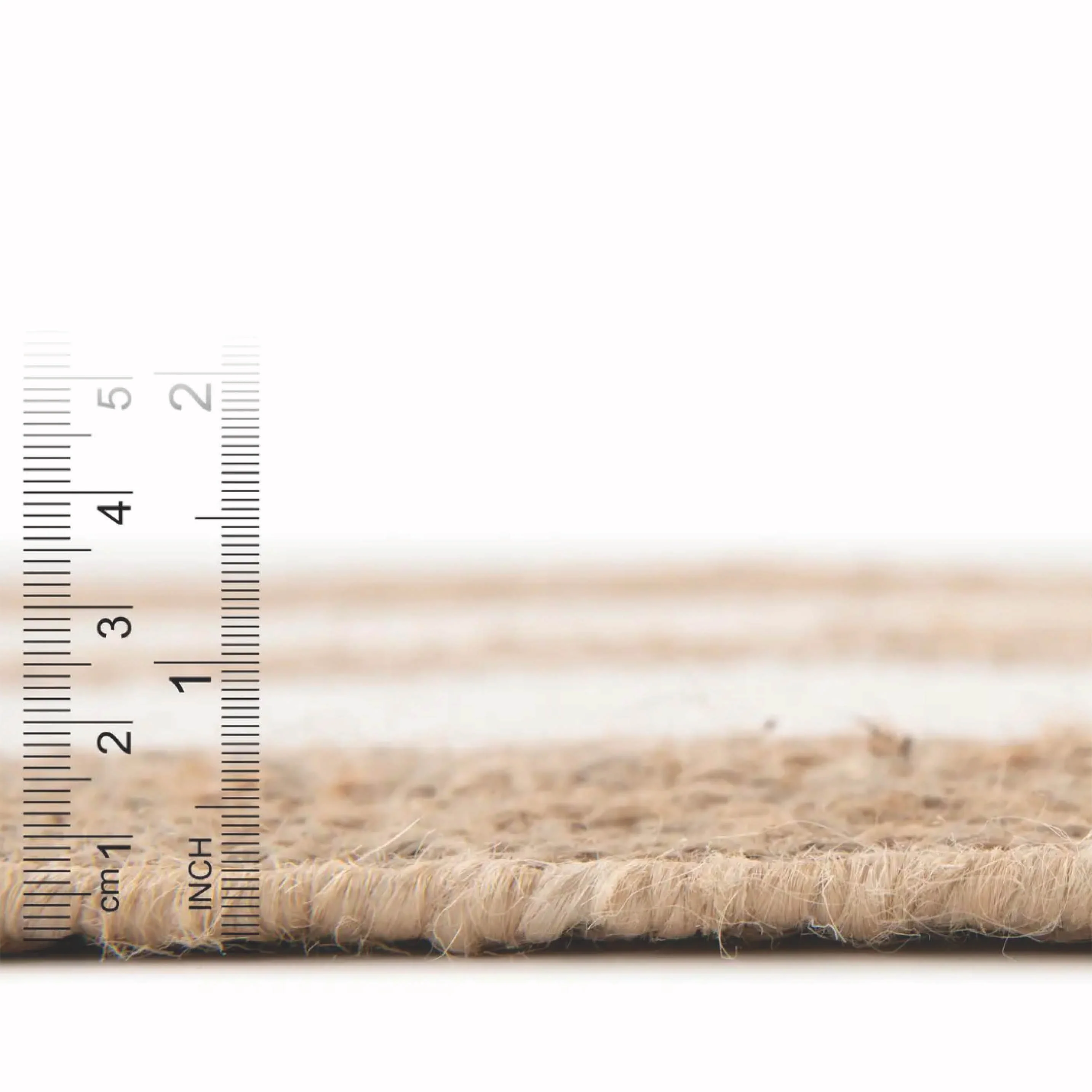 Jute and wool stripe 8x10 rug - Image 9