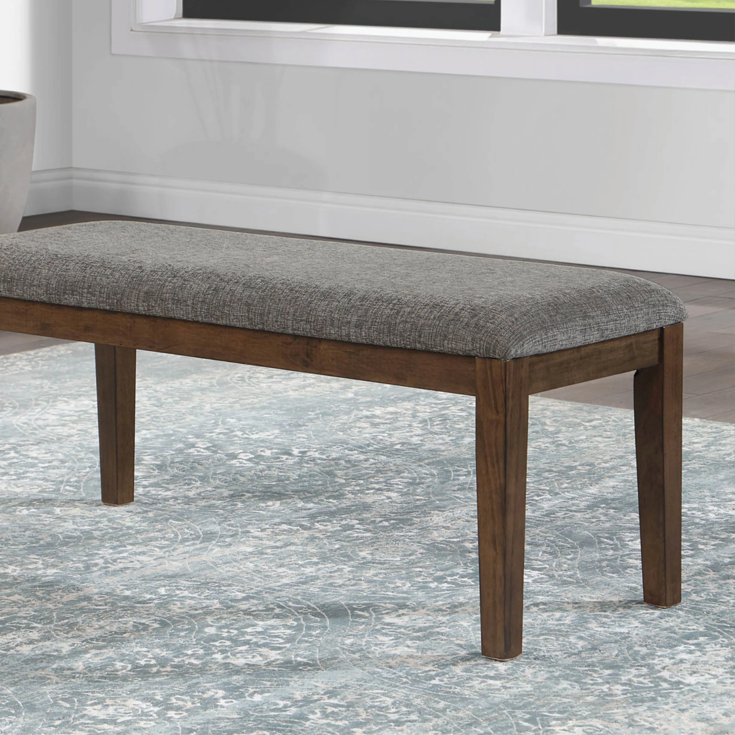 Mid-century modern 6 piece rectangular dining set - Image 4