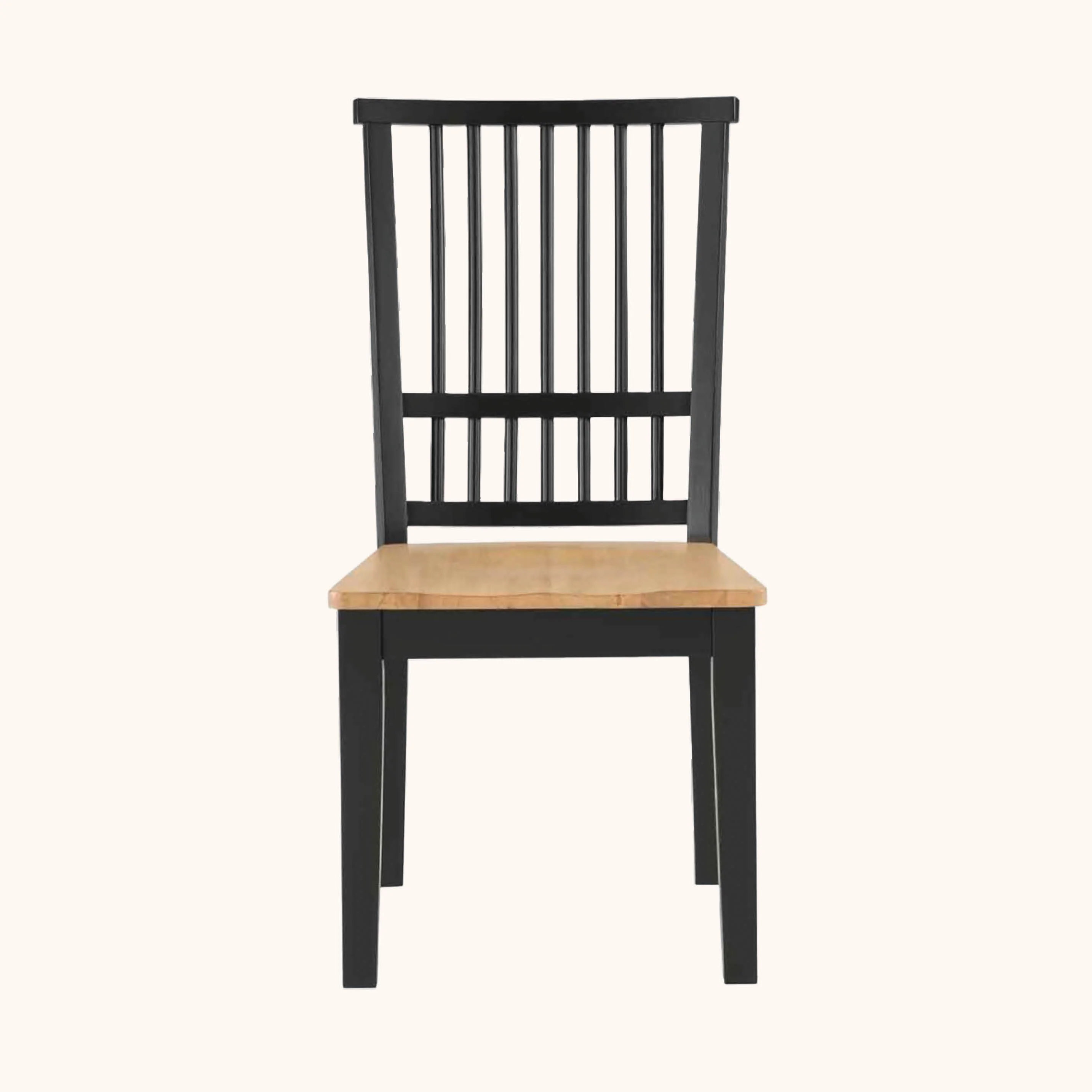 Modern farmhouse 5 piece round dining set - Image 5